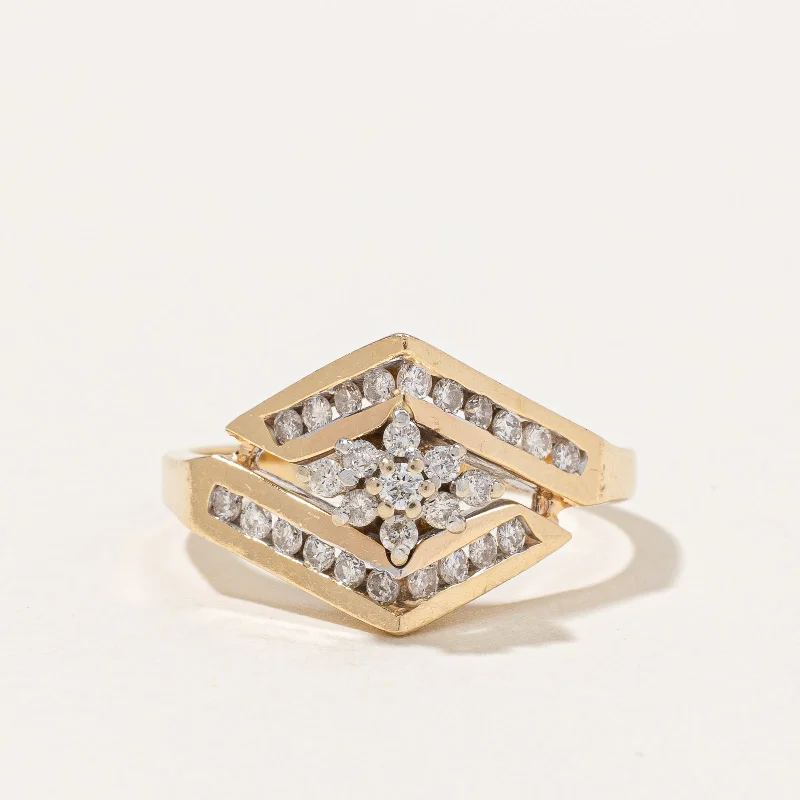 Diamond Cocktail Ring | 0.50ctw | SZ 7.5 |