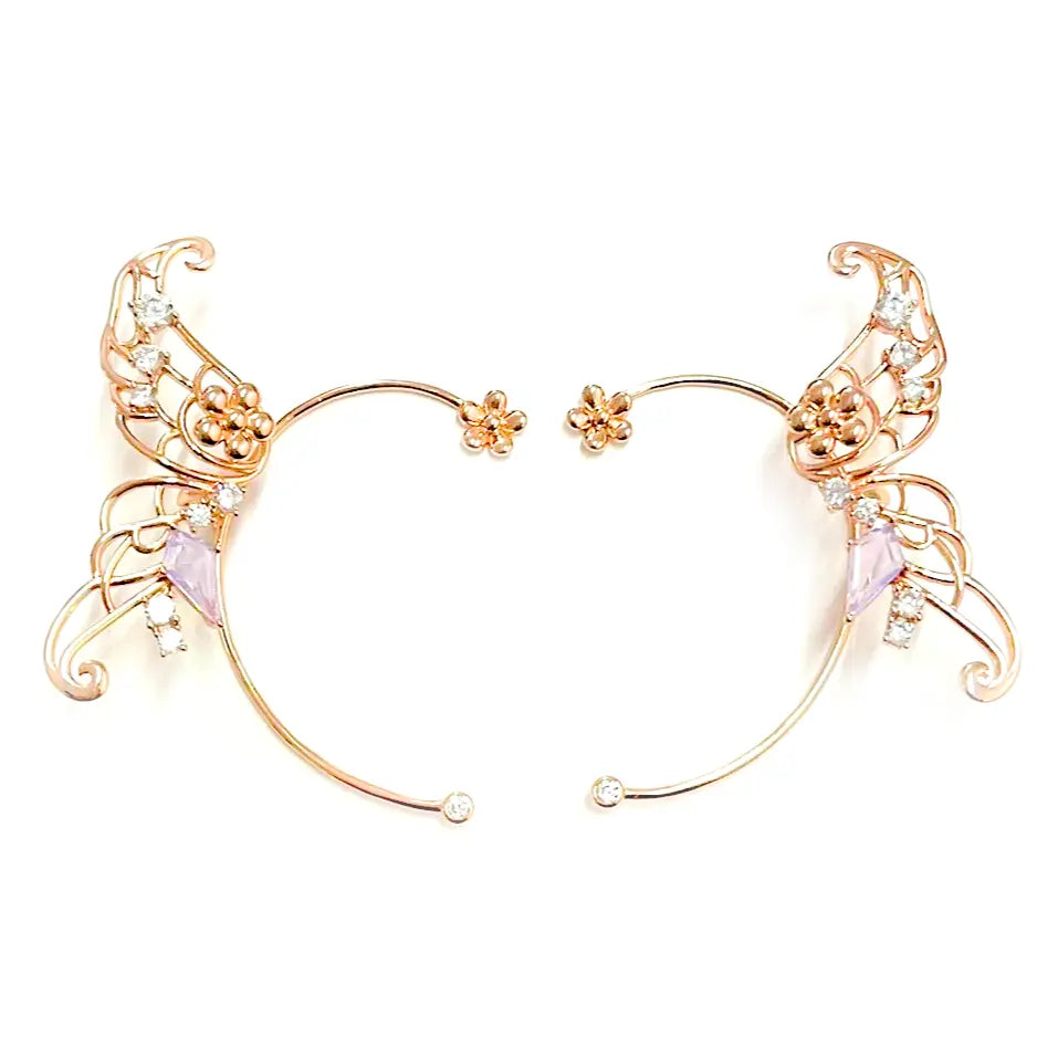 Violet Ear cuffs