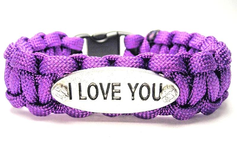 I Love You 550 Military Spec Paracord Bracelet