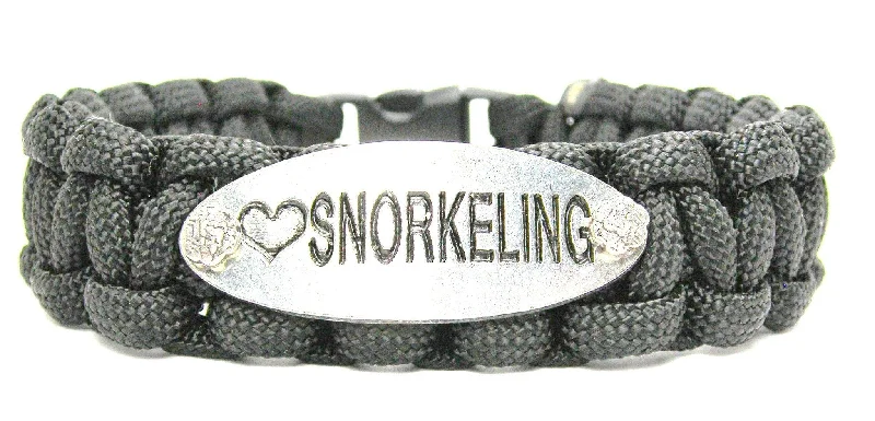 Love Snorkeling 550 Military Spec Paracord Bracelet