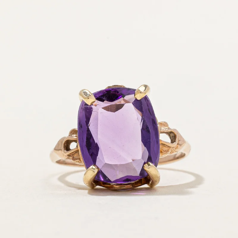 Amethyst Cocktail Ring | 4.85ct | SZ 5.25 |