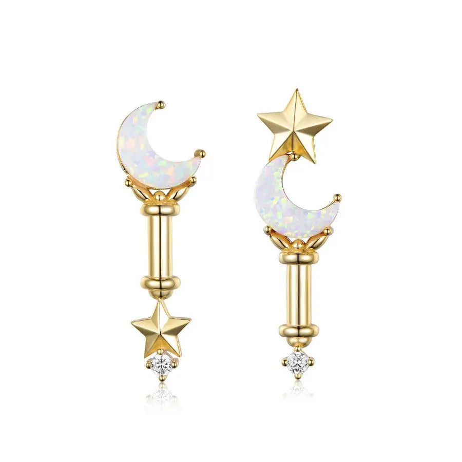 Tsuki Wand Earrings