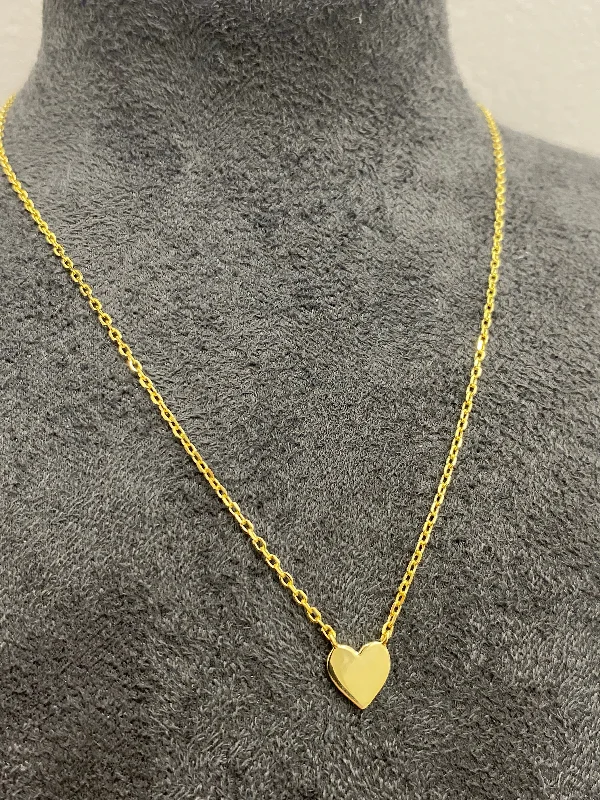 Heart Necklace - Silver Gold Plated