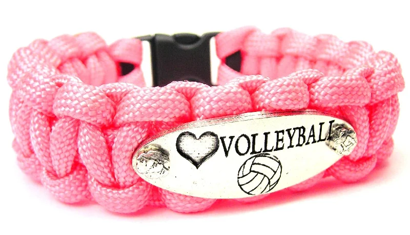 Love Volleyball 550 Military Spec Paracord Bracelet