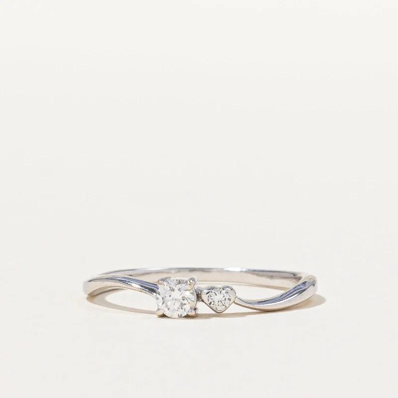 Diamond Wave Ring | 0.15tw | SZ 5.75 |