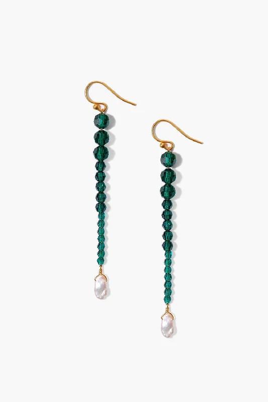 Emerald Gota Earrings