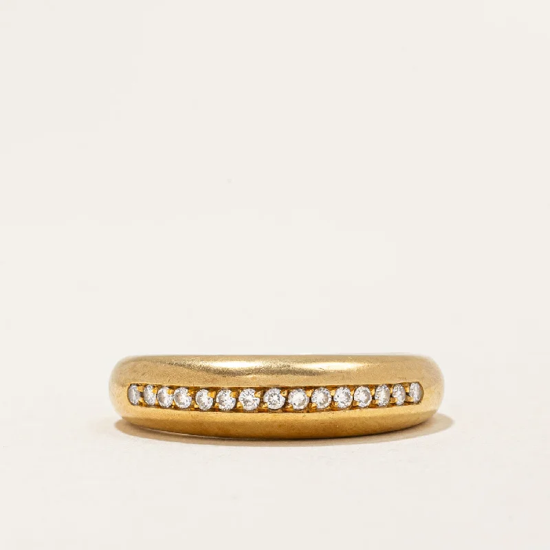 Channel Set Diamond Ring | 0.15ctw | SZ 7.25 |