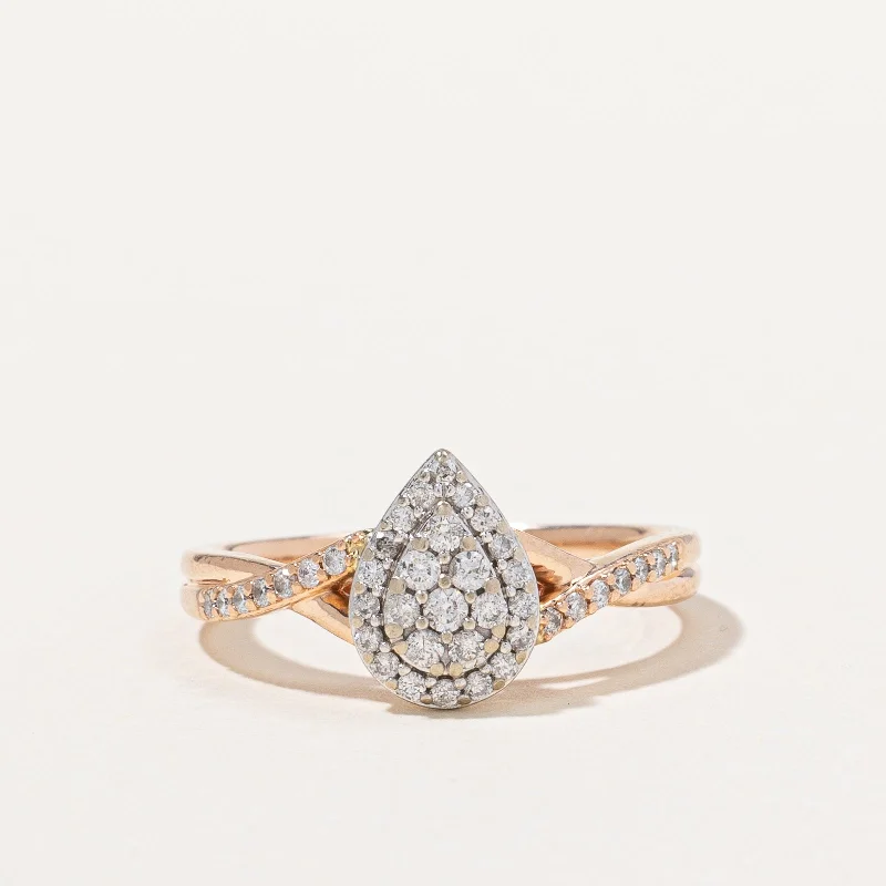 Diamond Cluster Ring | 0.30ctw | SZ 7 |