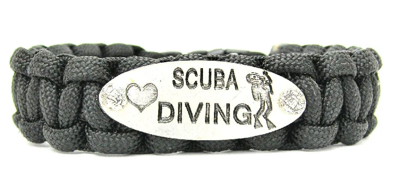 Love Scuba Diving 550 Military Spec Paracord Bracelet