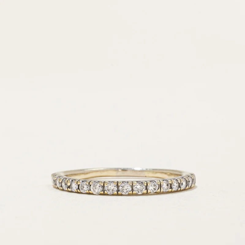 Diamond Half Eternity Ring | 0.32ctw | SZ 6.75 |