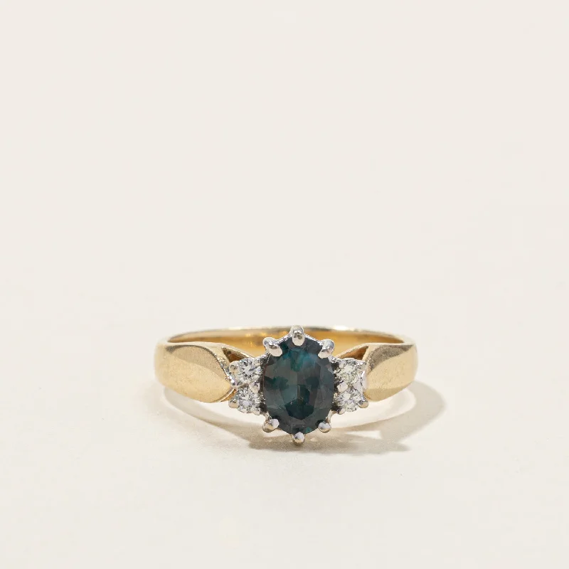 Alexandrite & Diamond Ring | 0.60ct | 0.08ctw | SZ 5 |