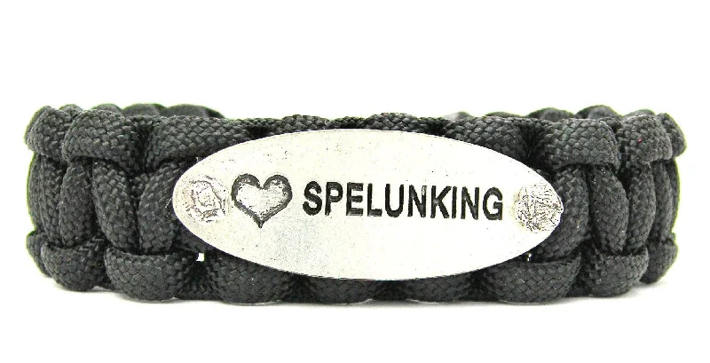 Love Spelunking 550 Military Spec Paracord Bracelet