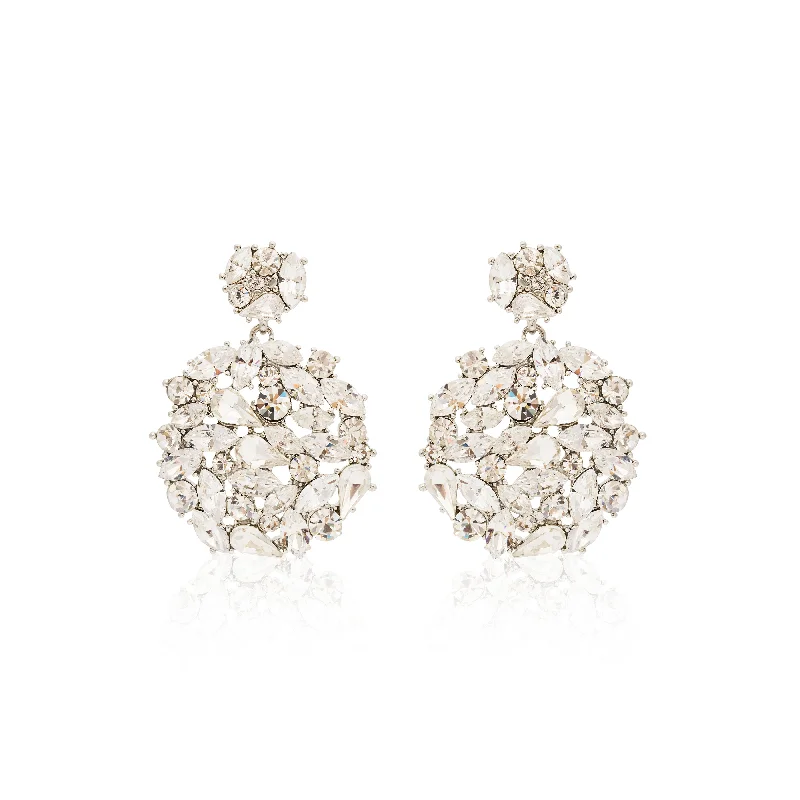 Crystal Cluster Earrings