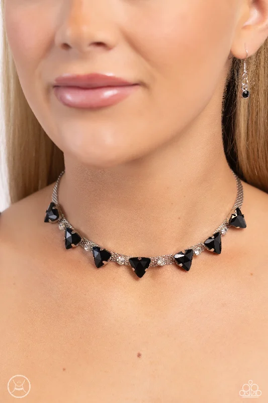 Strands of Sass - Black Choker