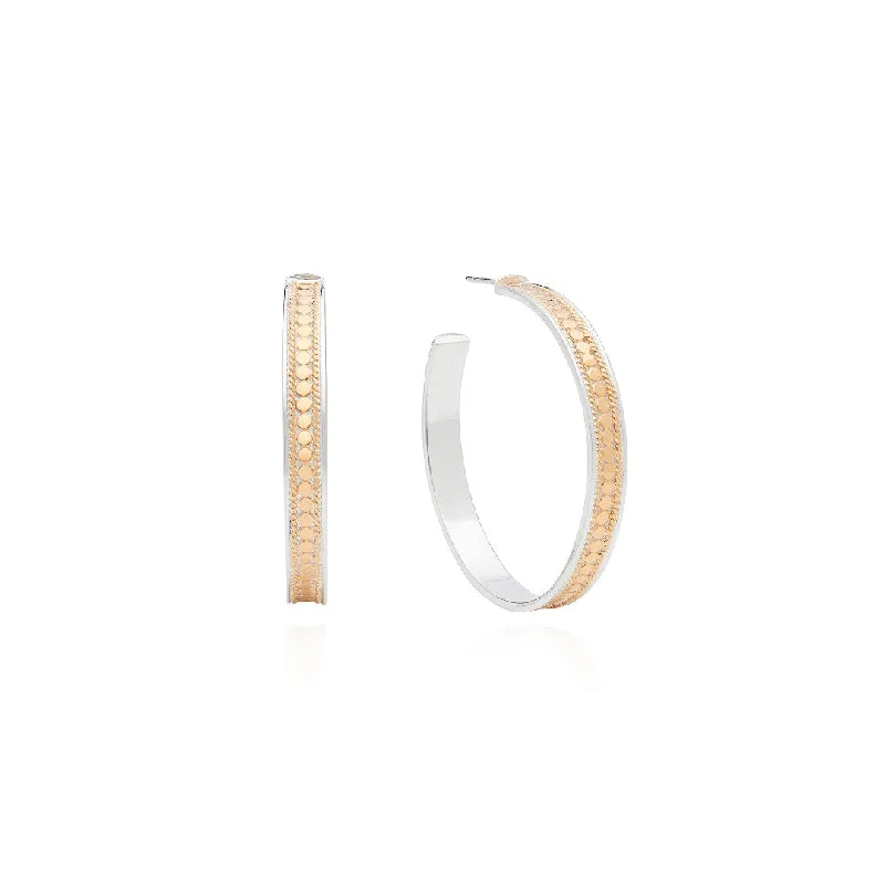 Anna Beck Classic Large Gold Hoop Earrings