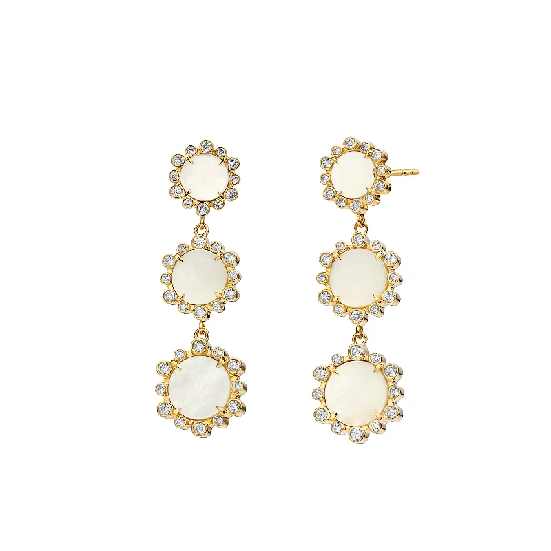 Diamond Hex Earrings