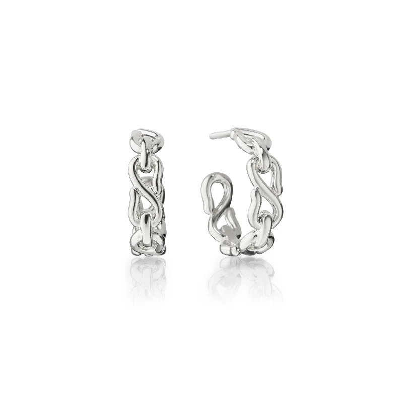 Monica Rich Kosann Infinity Hoop Earrings