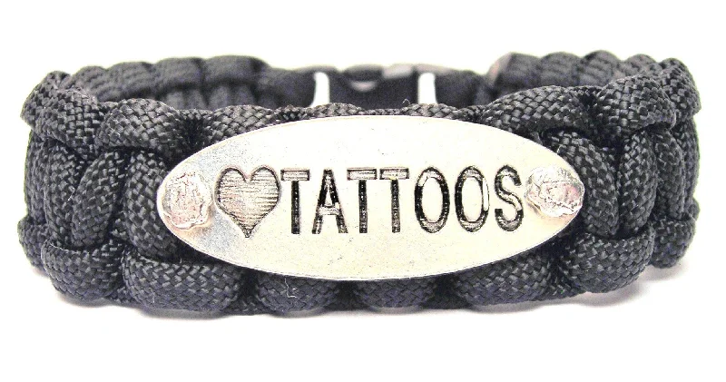 Love Tattoos 550 Military Spec Paracord Bracelet