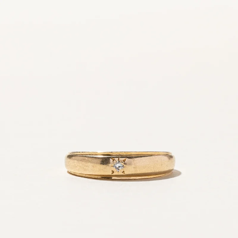 Birks' Starburst Diamond Band | 0.03ct | SZ 8.5 |