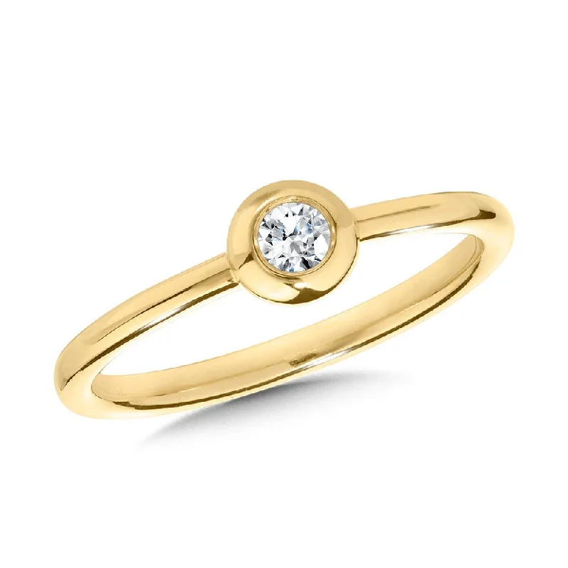 DIAMOND LINKS SOLITAIRE RING