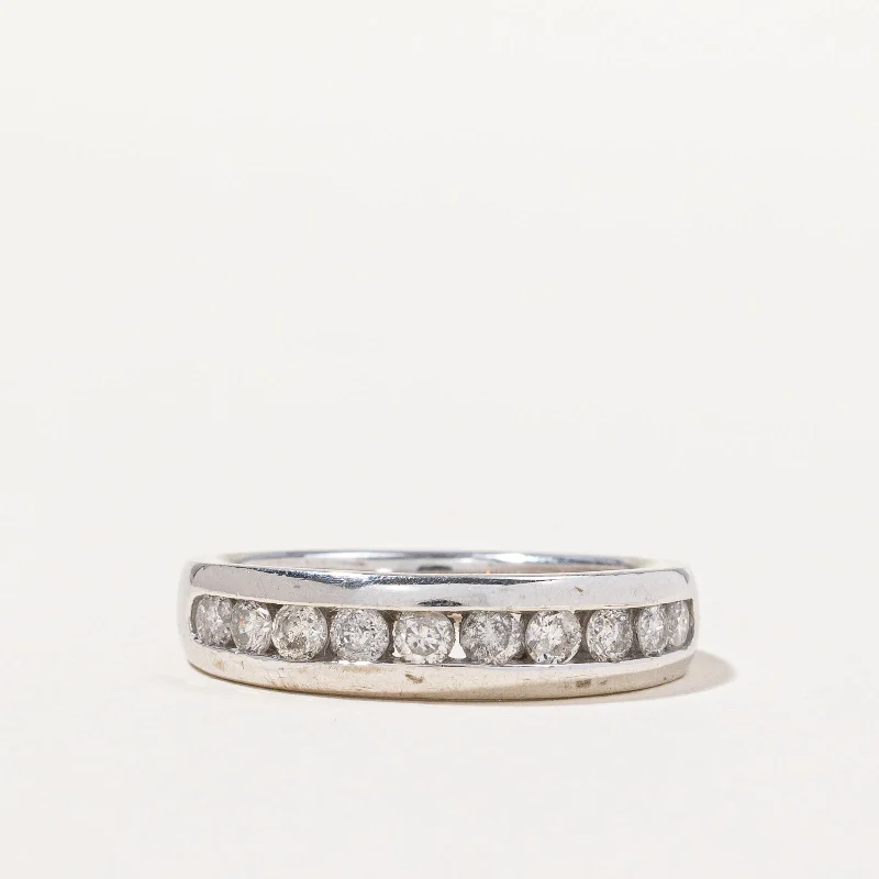 Channel Set Diamond Band | 0.50ctw | SZ 5.75 |