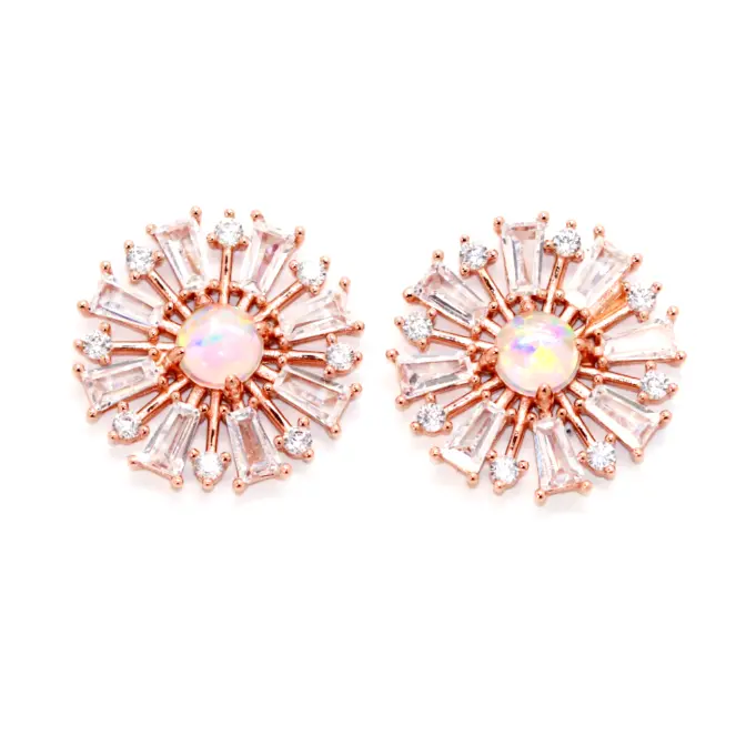 Sonya Burst Opal Studs