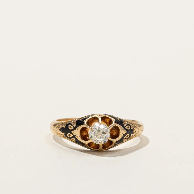 Antique Diamond Ring | 0.36ct | SZ 7.5 |