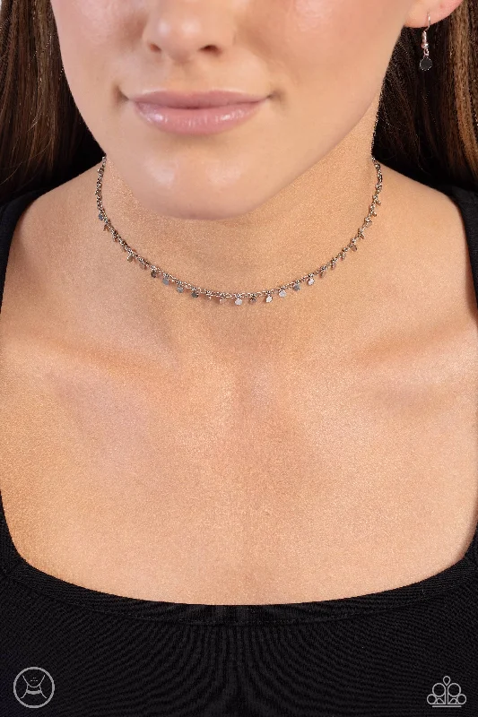 Spotlight Spunk - Silver Choker