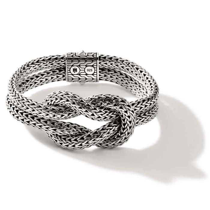 John Hardy Love Knot Bracelet in Sterling Silver