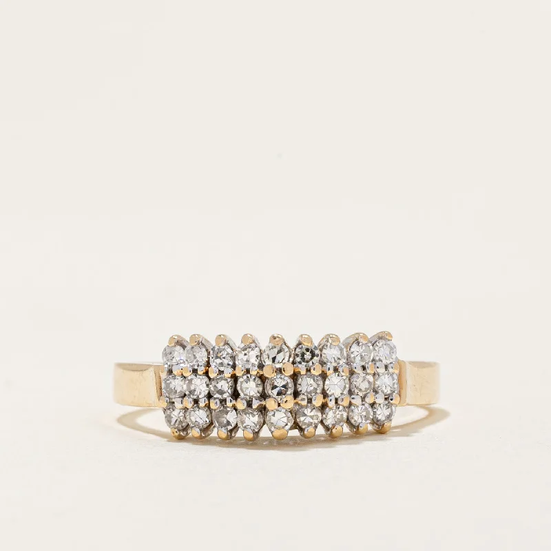 High Set Diamond Ring | 0.46ctw | SZ 8.5 |