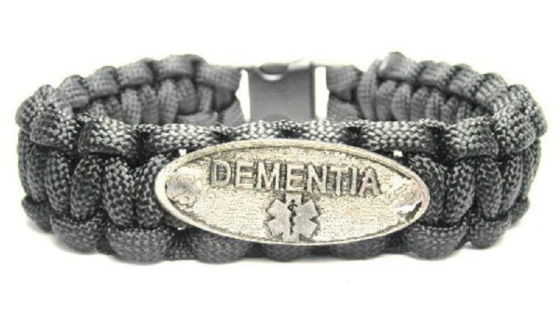 Dementia Medical Alert 550 Military Spec Paracord Bracelet