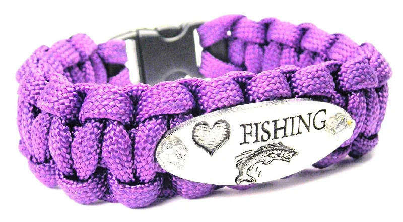 Love Fishing 550 Military Spec Paracord Bracelet