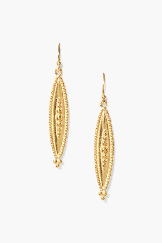 Odessa Earrings Yellow Gold