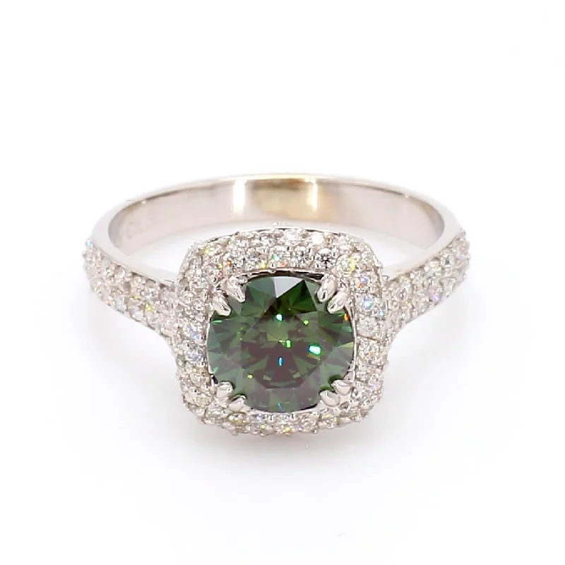 Trudy Halo Engagement Ring