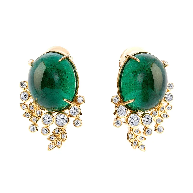 Emerald Vine Earrings