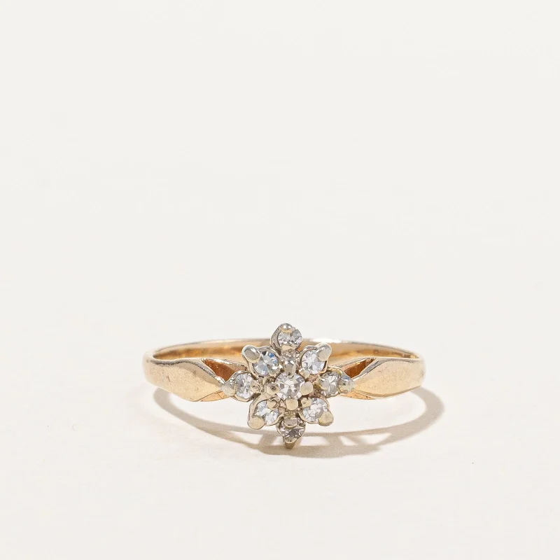 Diamond Cluster Ring | 0.10ctw | SZ 3.5 |