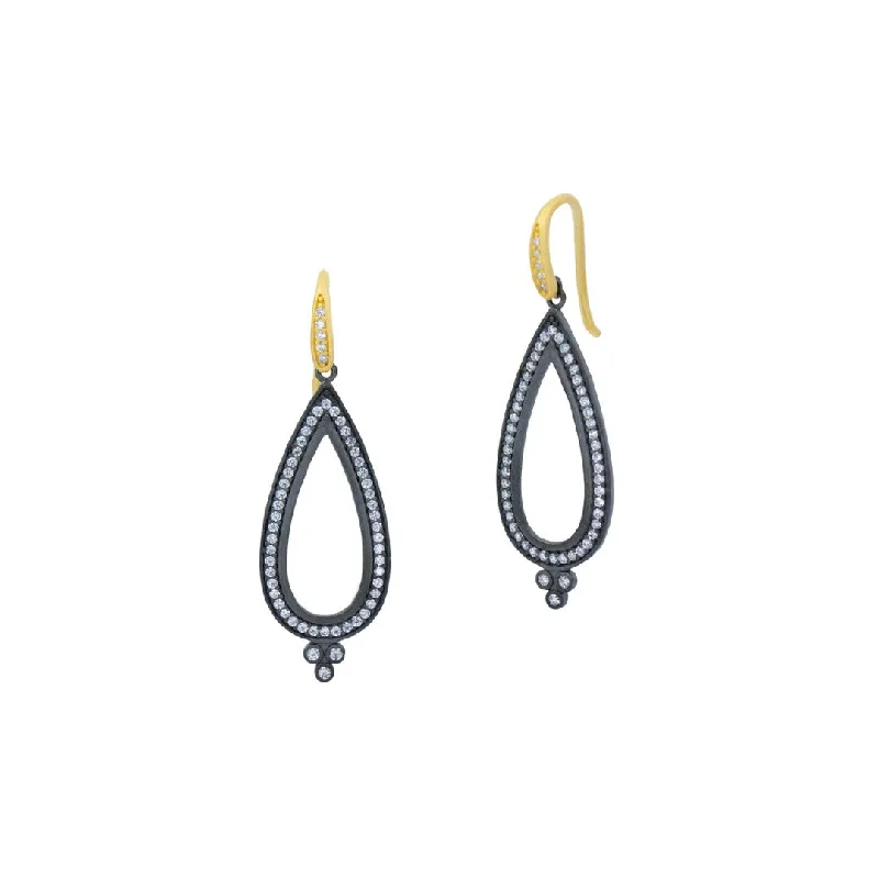 Freida Rothman Signature Brooklyn in Bloom Teardrop Earrings